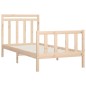 vidaXL Estructura de cama madera maciza de pino 90x200 cm vidaXL Estructura de cama madera maciza de pino 90x200 cm