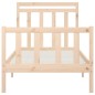 vidaXL Estructura de cama madera maciza de pino 90x200 cm vidaXL Estructura de cama madera maciza de pino 90x200 cm