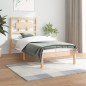 vidaXL Estructura de cama madera maciza de pino 100x200 cm vidaXL Estructura de cama madera maciza de pino 100x200 cm