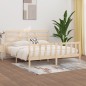 vidaXL Estructura de cama de madera maciza de pino 200x200 cm vidaXL Estructura de cama de madera maciza de pino 200x200 cm