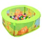 vidaXL Piscina de bolas para niños con 300 bolas 75x75x32 cm vidaXL Piscina de bolas para niños con 300 bolas 75x75x32 cm