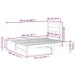 vidaXL Sofá cama extraíble madera maciza de pino 2x(90x200) cm vidaXL Sofá cama extraíble madera maciza de pino 2x(90x200) cm
