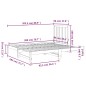 vidaXL Sofá cama extraíble madera maciza de pino negro 2x(90x200) cm vidaXL Sofá cama extraíble madera maciza de pino negro 2x(90x200) cm