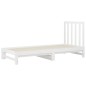 vidaXL Sofá cama extraíble madera maciza de pino blanco 2x(90x190) cm vidaXL Sofá cama extraíble madera maciza de pino blanco 2x(90x190) cm