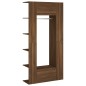 vidaXL Mueble de recbidor 2 uds madera contrachapada marrón roble vidaXL Mueble de recbidor 2 uds madera contrachapada marrón roble
