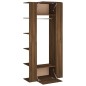 vidaXL Mueble de recbidor 2 uds madera contrachapada marrón roble vidaXL Mueble de recbidor 2 uds madera contrachapada marrón roble