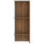 vidaXL Mueble de recbidor 2 uds madera contrachapada marrón roble vidaXL Mueble de recbidor 2 uds madera contrachapada marrón roble