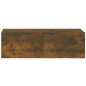 vidaXL Muebles de TV 4 piezas roble ahumado 100x30x30 cm vidaXL Muebles de TV 4 piezas roble ahumado 100x30x30 cm