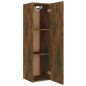 vidaXL Set de muebles de TV 4 pzas madera contrachapada roble ahumado vidaXL Set de muebles de TV 4 pzas madera contrachapada roble ahumado