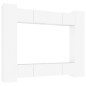 vidaXL Set de muebles para TV 8 piezas madera contrachapada blanco