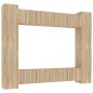 vidaXL Set de muebles para TV 8 pzas madera contrachapada roble Sonoma