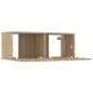 vidaXL Set de muebles para TV 8 pzas madera contrachapada roble Sonoma