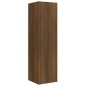 vidaXL Set de muebles para TV 8 pzas madera contrachapada roble marrón