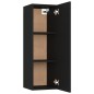 vidaXL Set de muebles para TV 5 piezas madera contrachapada negro vidaXL Set de muebles para TV 5 piezas madera contrachapada negro