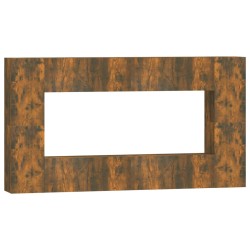vidaXL Set de muebles de TV 8 pzas madera contrachapada roble ahumado