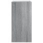 vidaXL Set de muebles para TV 4 pzas madera contrachapada gris Sonoma vidaXL Set de muebles para TV 4 pzas madera contrachapada gris Sonoma