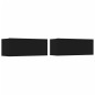 vidaXL Set de muebles para TV 5 piezas madera contrachapada negro vidaXL Set de muebles para TV 5 piezas madera contrachapada negro