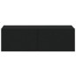 vidaXL Set de muebles para TV 5 piezas madera contrachapada negro vidaXL Set de muebles para TV 5 piezas madera contrachapada negro