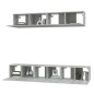 vidaXL Set de muebles de TV 5 pzas madera contrachapada gris hormigón vidaXL Set de muebles de TV 5 pzas madera contrachapada gris hormigón