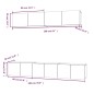 vidaXL Set de muebles de TV 5 pzas madera contrachapada gris hormigón vidaXL Set de muebles de TV 5 pzas madera contrachapada gris hormigón