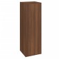 vidaXL Mueble de pared para TV madera contrachapada roble marrón