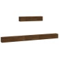 vidaXL Set de muebles para TV 6 pzas madera contrachapada roble marrón