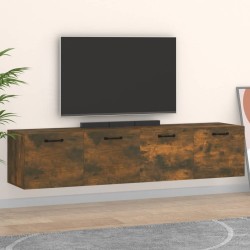 vidaXL Armarios pared 2 uds contrachapada roble ahumado 60x36,5x35cm