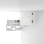 vidaXL Armarios de pared 2 uds contrachapada blanco 100x36,5x35 cm vidaXL Armarios de pared 2 uds contrachapada blanco 100x36,5x35 cm