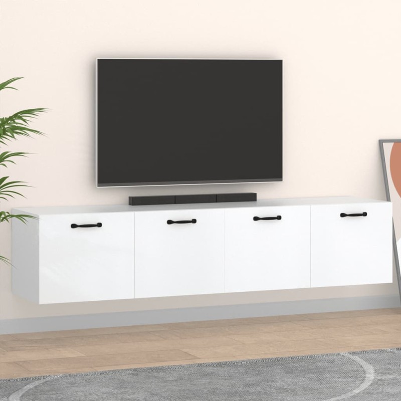 vidaXL Armarios pared 2 uds madera contrachapada blanco 60x36,5x35 cm vidaXL Armarios pared 2 uds madera contrachapada blanco 60x36,5x35 cm