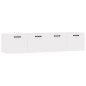 vidaXL Armarios pared 2 uds madera contrachapada blanco 60x36,5x35 cm vidaXL Armarios pared 2 uds madera contrachapada blanco 60x36,5x35 cm
