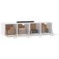 vidaXL Armarios pared 2 uds madera contrachapada blanco 60x36,5x35 cm vidaXL Armarios pared 2 uds madera contrachapada blanco 60x36,5x35 cm