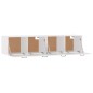 vidaXL Armarios pared 2 uds madera contrachapada blanco 60x36,5x35 cm vidaXL Armarios pared 2 uds madera contrachapada blanco 60x36,5x35 cm