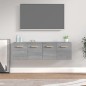 vidaXL Armarios de pared 2 uds contrachapada gris sonoma 60x36,5x35cm vidaXL Armarios de pared 2 uds contrachapada gris sonoma 60x36,5x35cm
