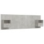 vidaXL Cabecero de cama con mesitas madera contrachapada gris hormigón vidaXL Cabecero de cama con mesitas madera contrachapada gris hormigón
