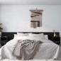 vidaXL Cabecero de cama con mesitas madera contrachapada negro vidaXL Cabecero de cama con mesitas madera contrachapada negro