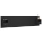 vidaXL Cabecero de cama con mesitas madera contrachapada negro vidaXL Cabecero de cama con mesitas madera contrachapada negro