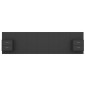 vidaXL Cabecero de cama con mesitas madera contrachapada negro vidaXL Cabecero de cama con mesitas madera contrachapada negro