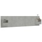 vidaXL Cabecero de cama con mesitas madera contrachapada gris hormigón vidaXL Cabecero de cama con mesitas madera contrachapada gris hormigón