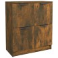 vidaXL Aparadores 2 uds madera contrachapada roble ahumado 60x30x70 cm vidaXL Aparadores 2 uds madera contrachapada roble ahumado 60x30x70 cm