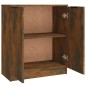 vidaXL Aparadores 3 piezas madera contrachapada roble ahumado vidaXL Aparadores 3 piezas madera contrachapada roble ahumado