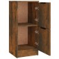 vidaXL Aparadores 3 piezas madera contrachapada roble ahumado vidaXL Aparadores 3 piezas madera contrachapada roble ahumado