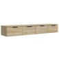 vidaXL Armarios de pared 2 uds contrachapada roble Sonoma 68x30x20 cm vidaXL Armarios de pared 2 uds contrachapada roble Sonoma 68x30x20 cm
