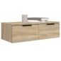 vidaXL Armarios de pared 2 uds contrachapada roble Sonoma 68x30x20 cm vidaXL Armarios de pared 2 uds contrachapada roble Sonoma 68x30x20 cm