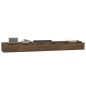 vidaXL Armarios de pared 2 uds contrachapada roble marrón 102x30x20cm vidaXL Armarios de pared 2 uds contrachapada roble marrón 102x30x20cm