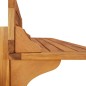 vidaXL Juego muebles de bar de balcón 3 piezas madera maciza de acacia vidaXL Juego muebles de bar de balcón 3 piezas madera maciza de acacia