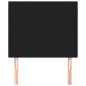 vidaXL Cabeceros 2 unidades de tela negro 90x5x78/88 cm vidaXL Cabeceros 2 unidades de tela negro 90x5x78/88 cm