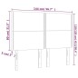 vidaXL Cabeceros 4 unidades tela gris claro 72x5x78/88 cm vidaXL Cabeceros 4 unidades tela gris claro 72x5x78/88 cm