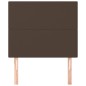 vidaXL Cabeceros 2 unidades de cuero sintético marrón 80x5x78/88 cm vidaXL Cabeceros 2 unidades de cuero sintético marrón 80x5x78/88 cm