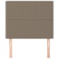 vidaXL Cabeceros 2 unidades de tela gris taupe 90x5x78/88 cm vidaXL Cabeceros 2 unidades de tela gris taupe 90x5x78/88 cm