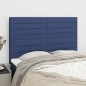 vidaXL Cabeceros 4 unidades tela azul 72x5x78/88 cm vidaXL Cabeceros 4 unidades tela azul 72x5x78/88 cm